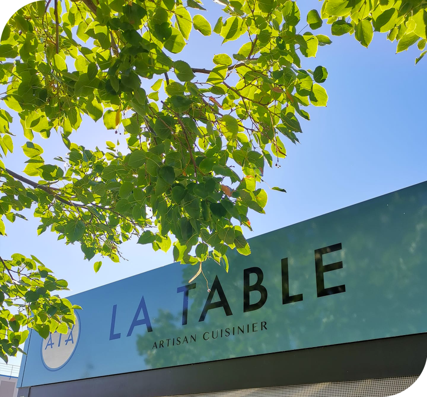 La Table - Restaurant zone des paluds Aubagne - meilleur restaurant AUBAGNE